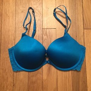 Aerie 34C Maddie Blue push-up